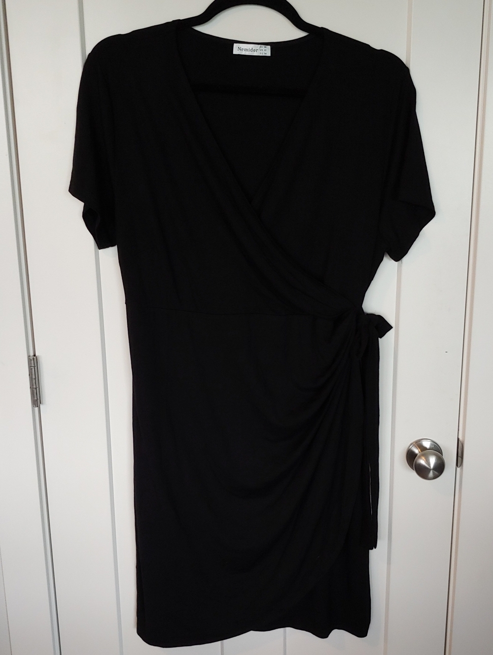 Black Wrap Dress